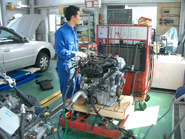 エンジンテスター機